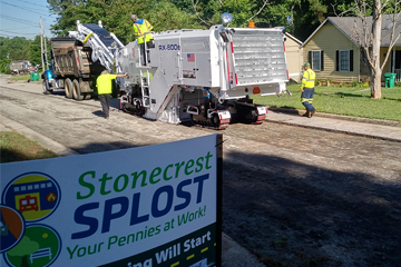 Stonecrest Road Repair is Officially Underway