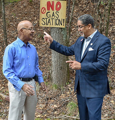 Mayor, Councilman Take First Steps to Halt Unwanted Gas Station