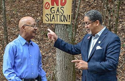 Mayor, Councilman Take First Steps to Halt Unwanted Gas Station