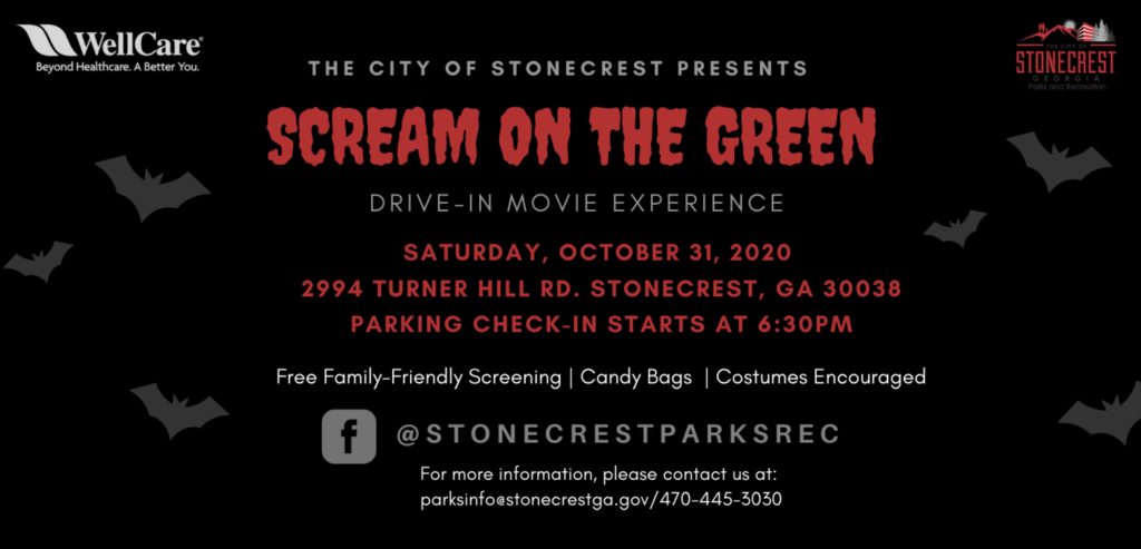 Drive-in movie experience 'Scream on the Green'