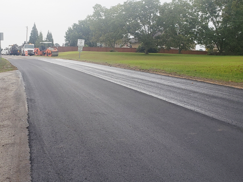 South Goddard Road of the 2021 SPLOST Road Paving Project in Stonecrest, GA