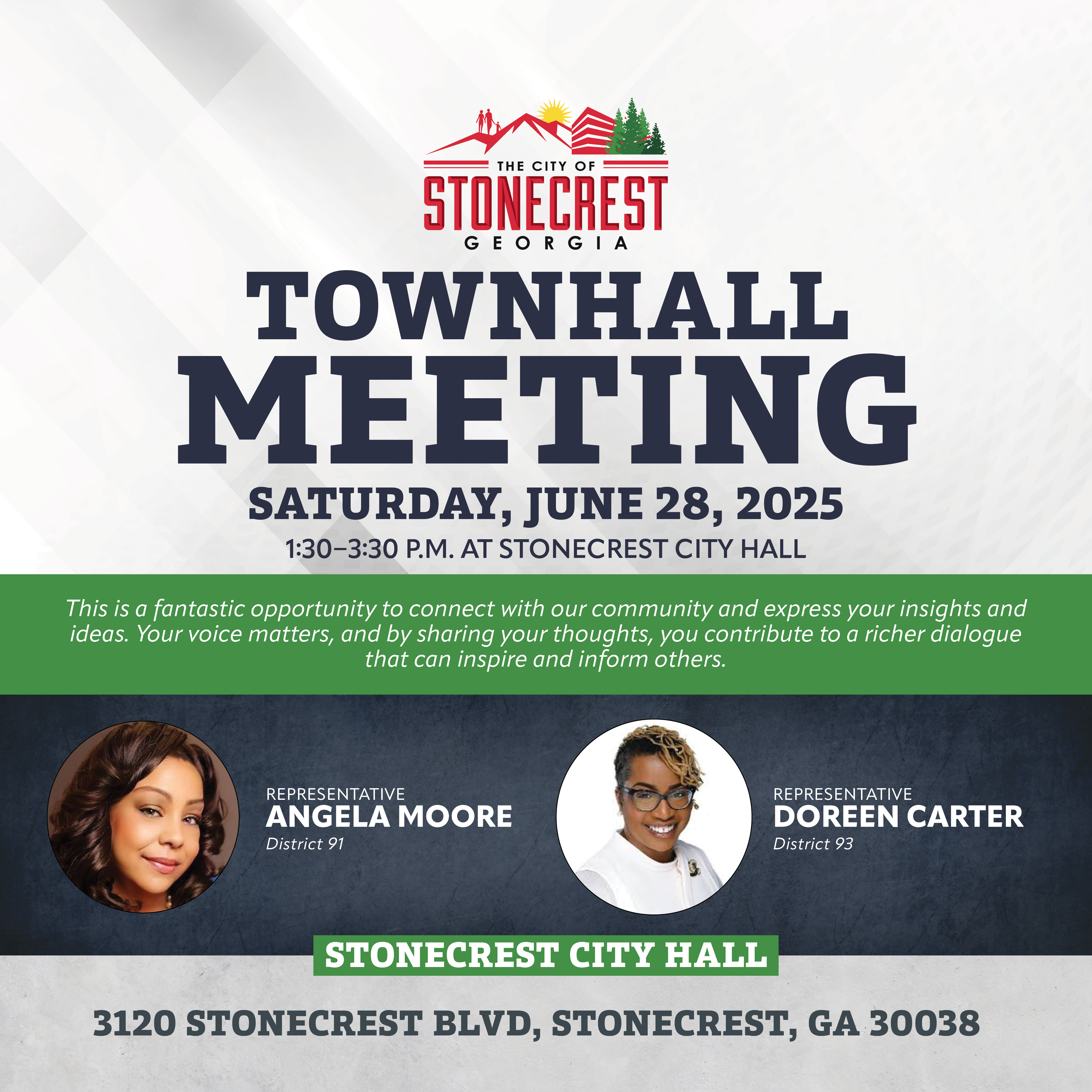 June 28 Town hall
