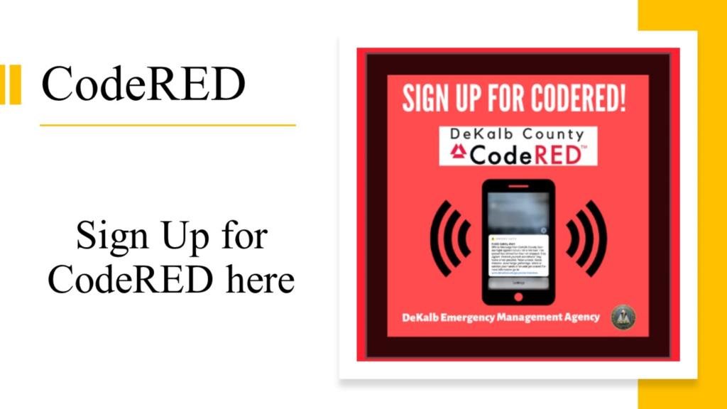 Sign Up for CodeRED